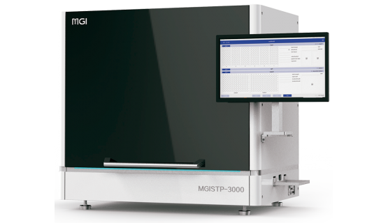 Sistema automático de transferencia de muestras MGISTP-3000