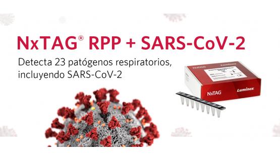 NxTAG® Panel para patógenos respiratorios + SARS-CoV-2