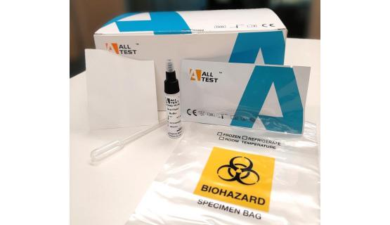 Test de antígeno a partir de muestra de saliva
