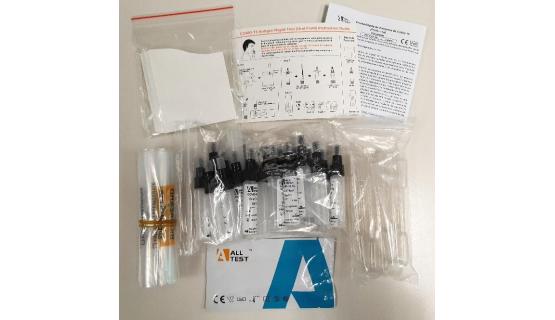 Test de antígeno a partir de muestra de saliva